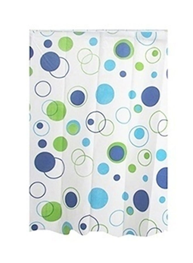 Waterproof Shower Curtain Multicolour 180X200centimeter - Image 1