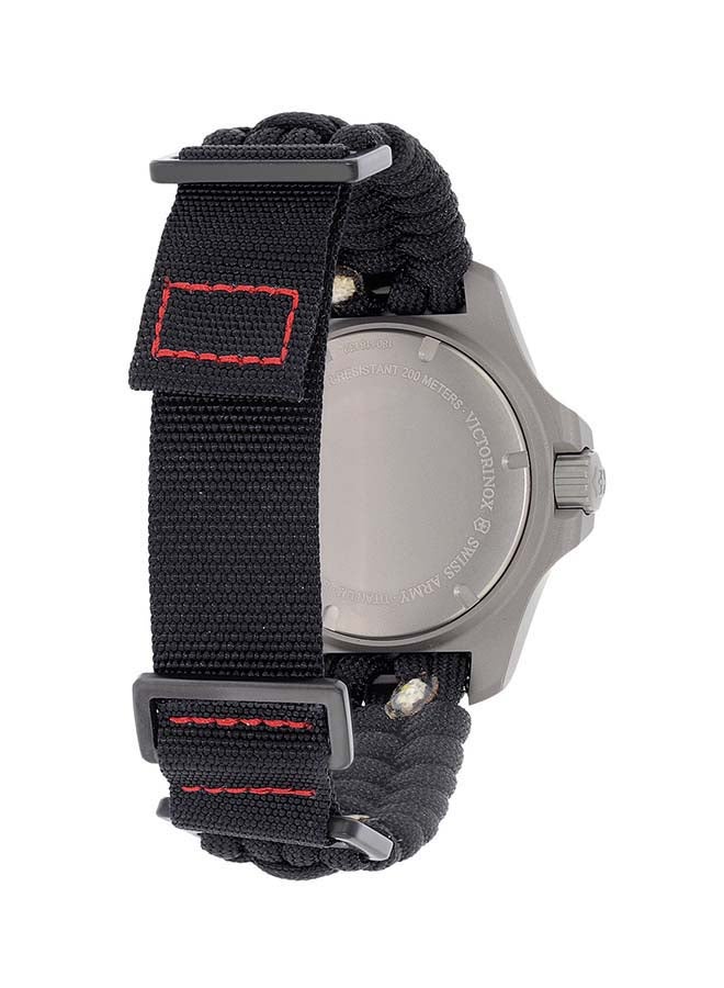 Victorinox Men's Water Resistant Analog Wrist Watch 241812 - 45 mm - Black  - Image 2