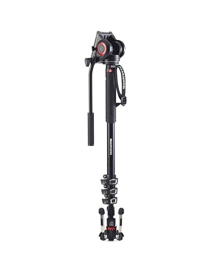 Manfrotto - MVMXPRO500US XPRO Aluminum Video Head Monopod Black - Image 1