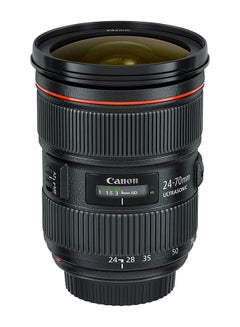 Canon EF 24-70mm F/2.8L II USM Standard Zoom Lens Black  - Image 1