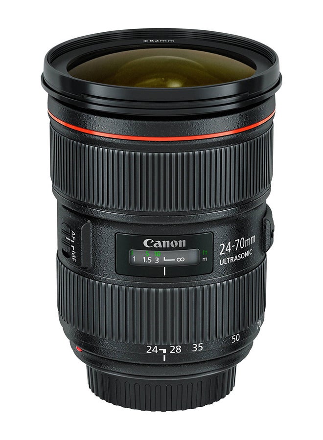 Canon EF 24-70mm F/2.8L II USM Standard Zoom Lens Black  - Image 1