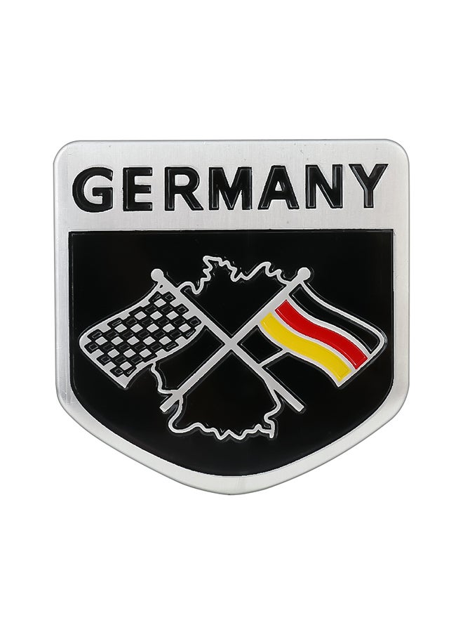 German Flag Pattern Decorative Sticker - Image 1
