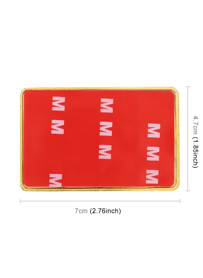 Generic UK Flag Pattern Metal Decorative Sticker  - Image 2