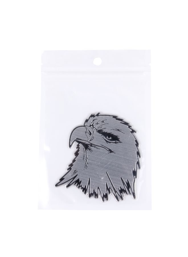 Generic Owl Head Shape Metal Sticker For Car  - Image 3