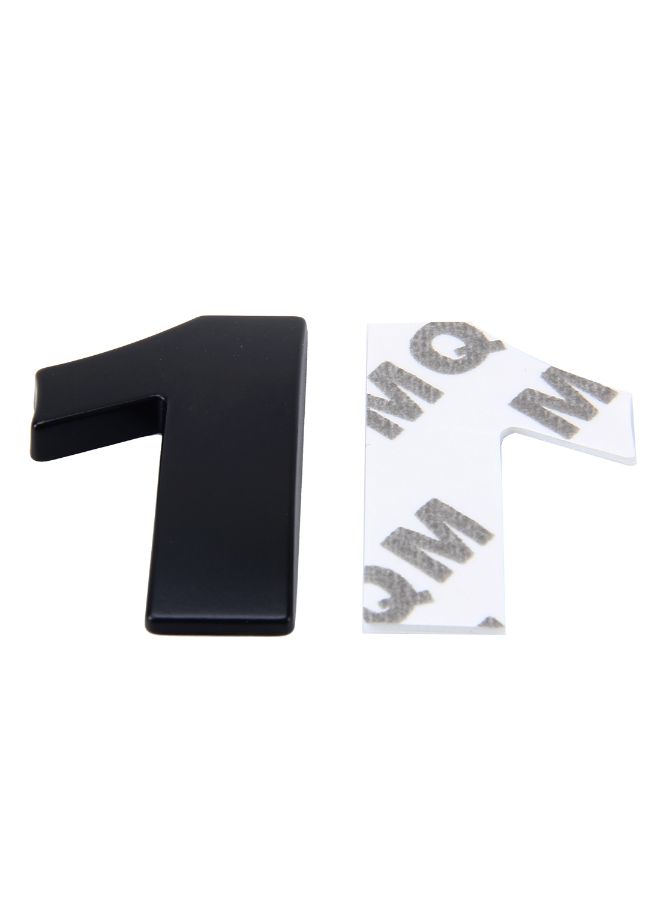 Generic Self-Adhesive Number One Car 3D Emblem  - Image 3
