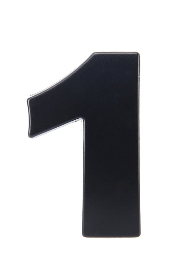 Generic Self-Adhesive Number One Car 3D Emblem  - Image 1