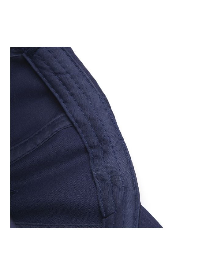 Embroidered Cricket Cap Blue  - Image 5