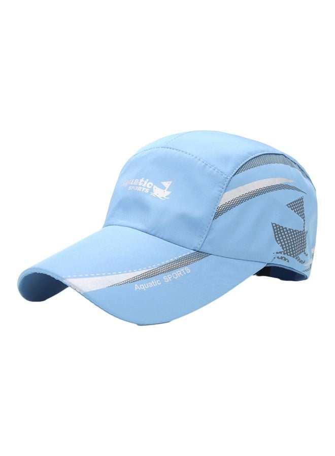 Printed Cricket Cap Blue - Image 1