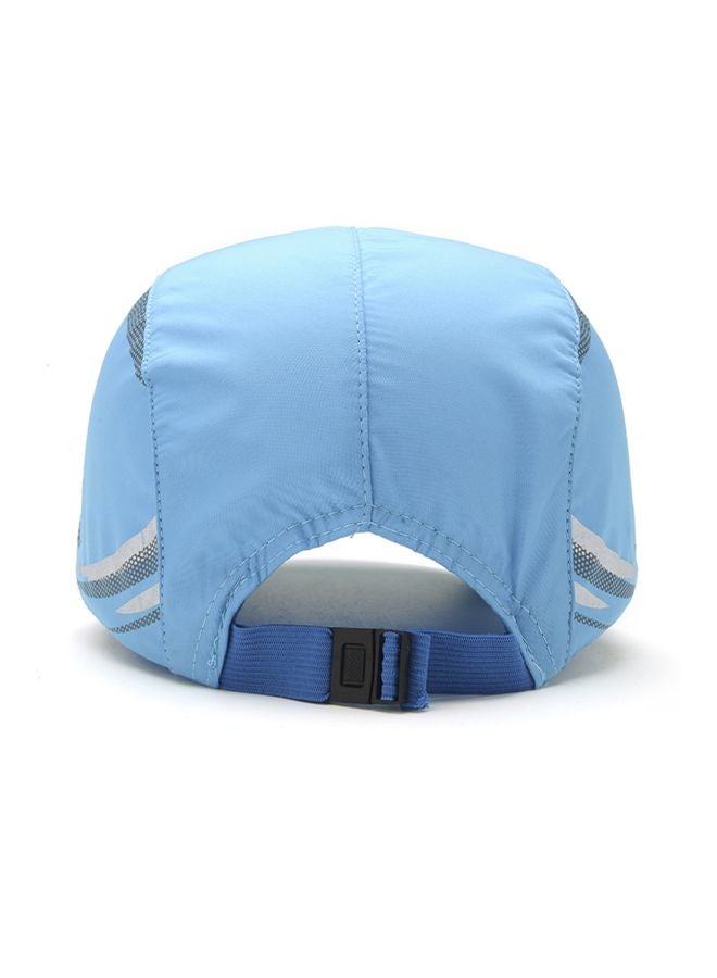 Printed Cricket Cap Blue - Image 5