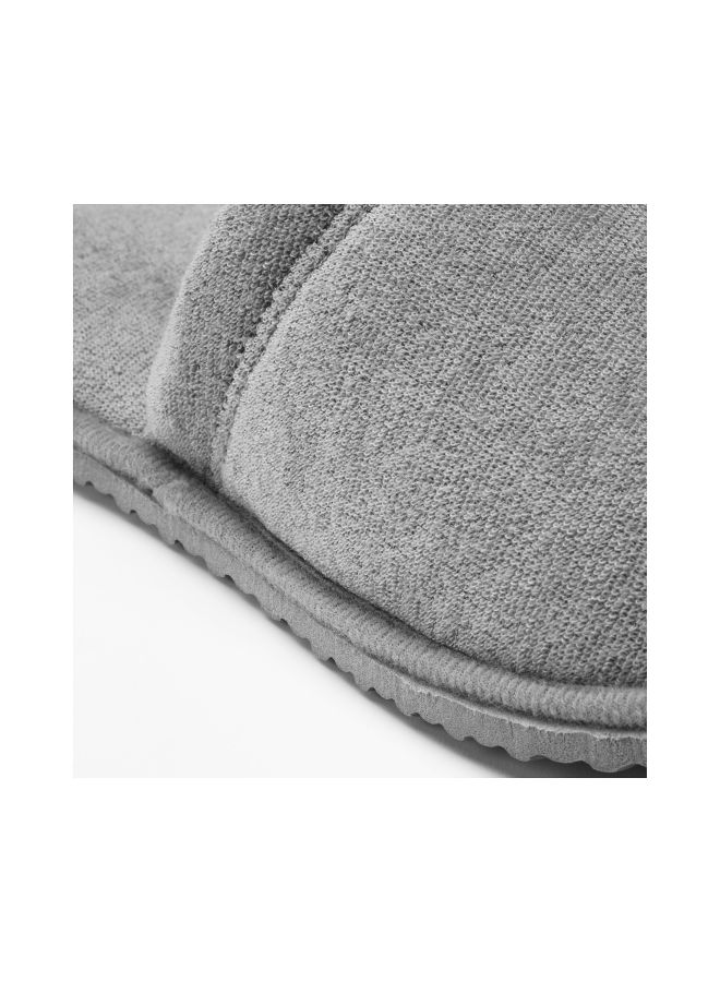Generic - Polyester Bath Slippers Grey S/M - Image 1