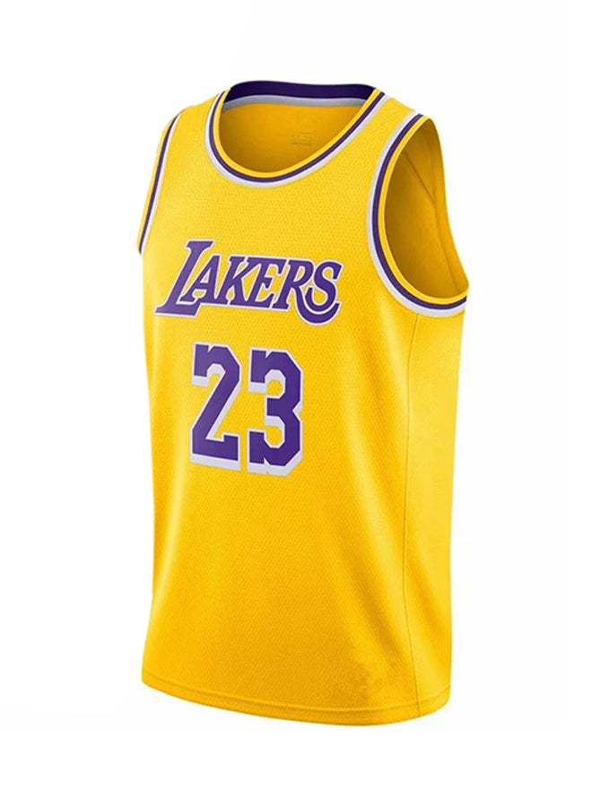 Xintown - NBA Star Jersey T-Shirt Yellow - Image 1