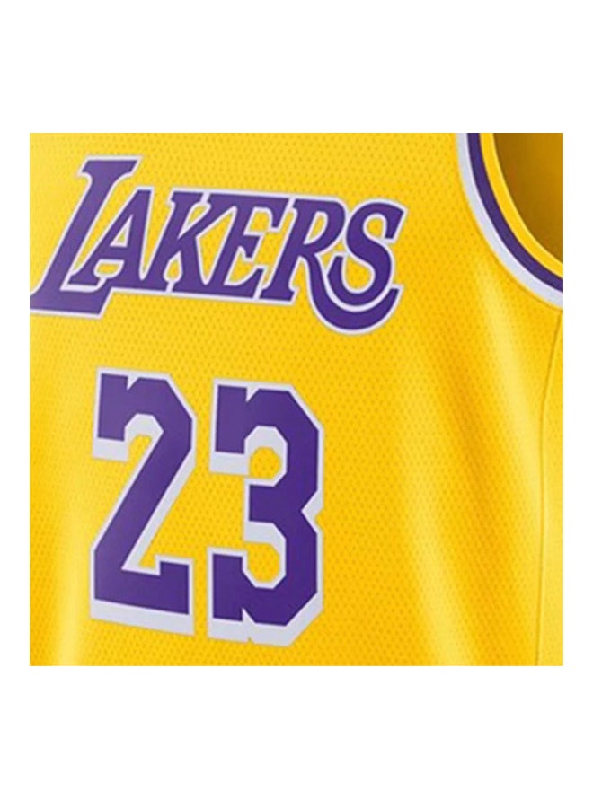 Xintown - NBA Star Jersey T-Shirt Yellow - Image 1