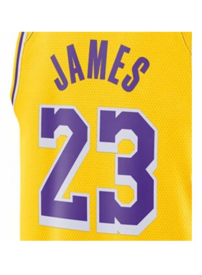 Xintown - NBA Star Jersey T-Shirt Yellow - Image 1