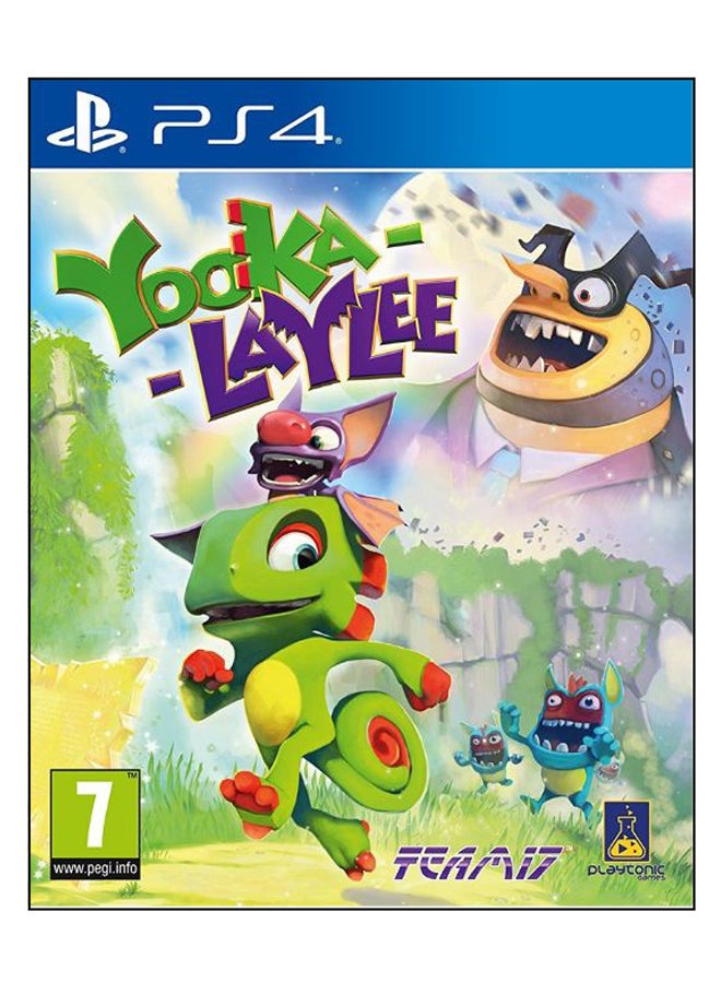 Team 17 Yooka Laylee (Intl Version) - Adventure - PlayStation 4 (PS4)