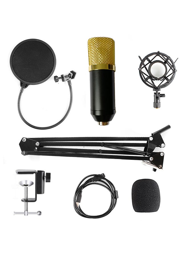 Adjustable Condenser Microphone Kit BM-800 Black  - Image 1
