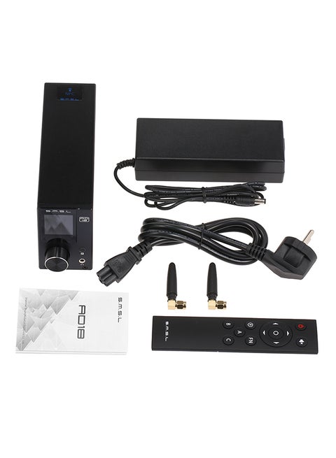 AD18 HI-FI Audio Stereo Amplifier with Bluetooth USB Amplifier for Speaker AD18 Black