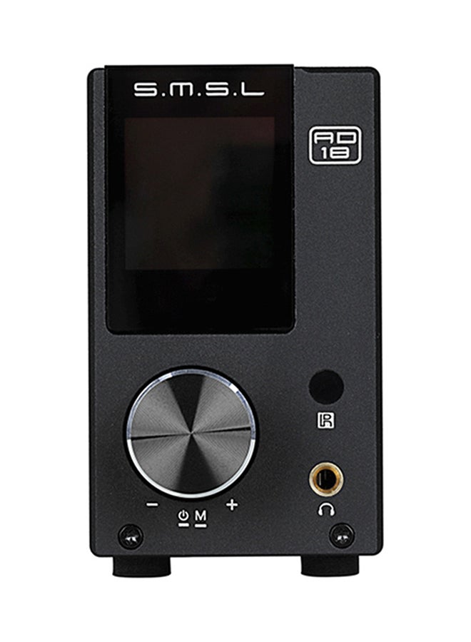 AD18 HI-FI Audio Stereo Amplifier with Bluetooth USB Amplifier for Speaker AD18 Black
