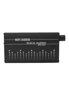 Portable HiFi Audio Headphone Amplifier With 3.5mm Port V6485 Black