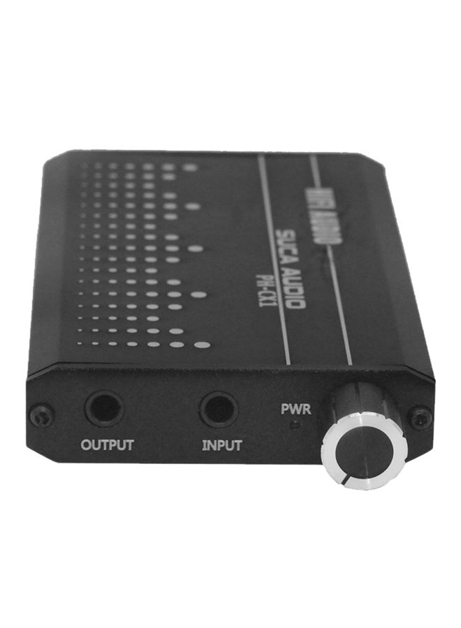 Generic - Portable HiFi Audio Headphone Amplifier With 3.5mm Port V6485 Black - Image 1