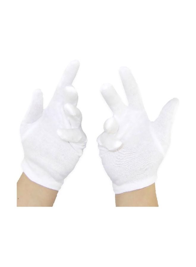 MayaBeauty - Moisturizing Gloves White - Image 1