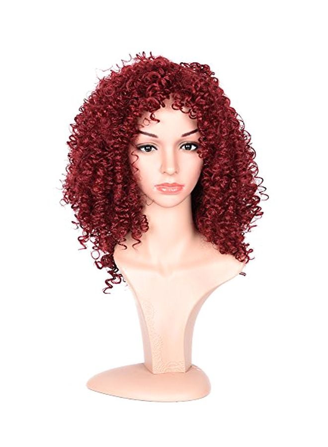 Afro Curly Hair Wig 03M17 Burgundy - v1569590044/N29274400A_1