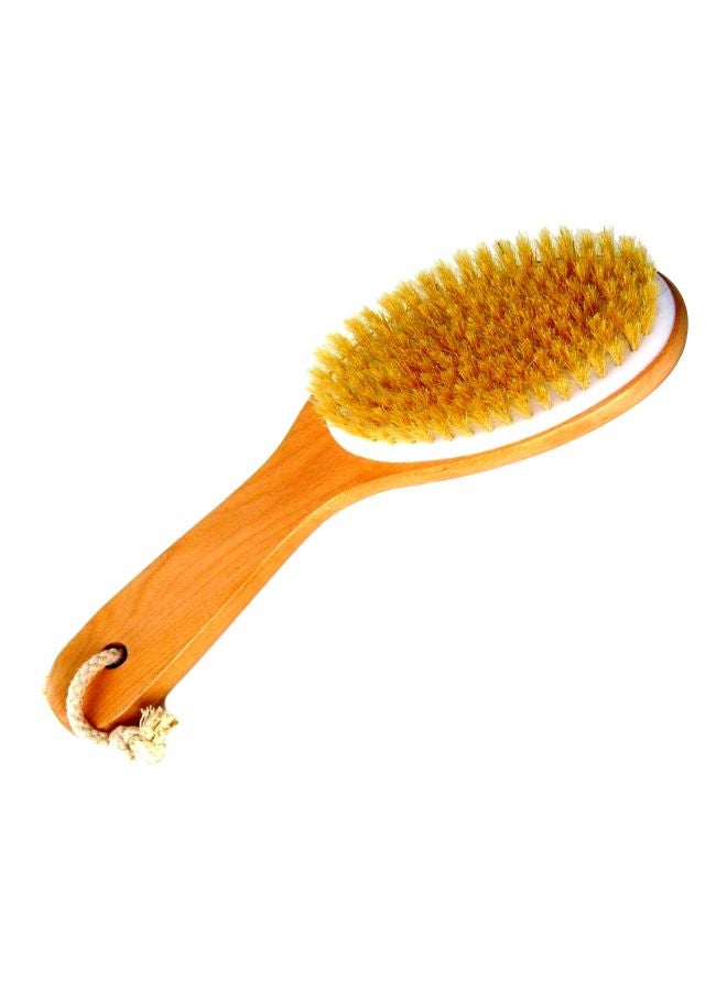 سبا ديستينايشنز فرشاة للجسم بشعيرات خشنة بني - Image 1