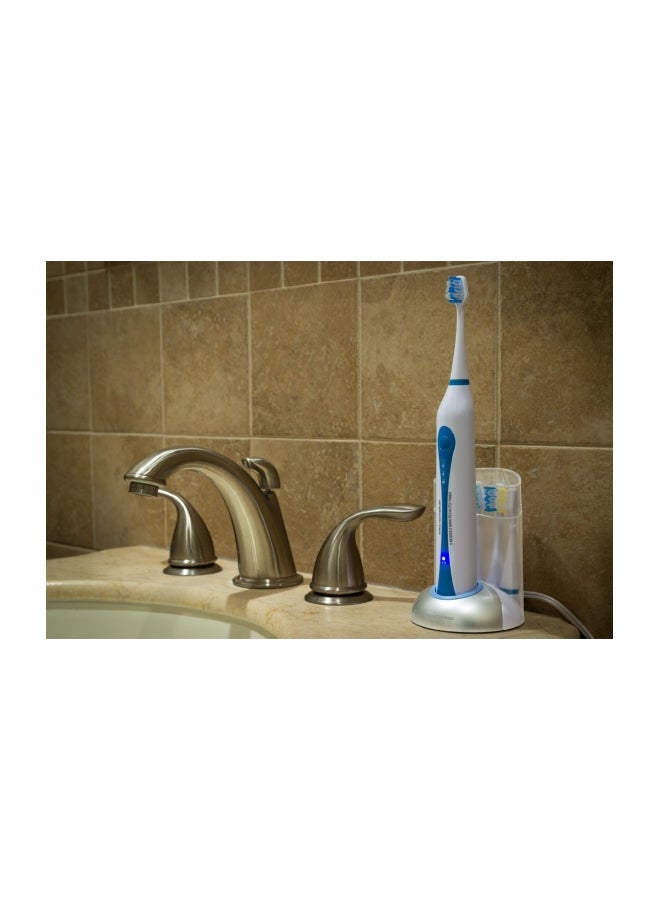 Wellness Oral Care 11-Piece Rechargeable Sonic Toothbrush With Replacement Heads Multicolour  - Image 3