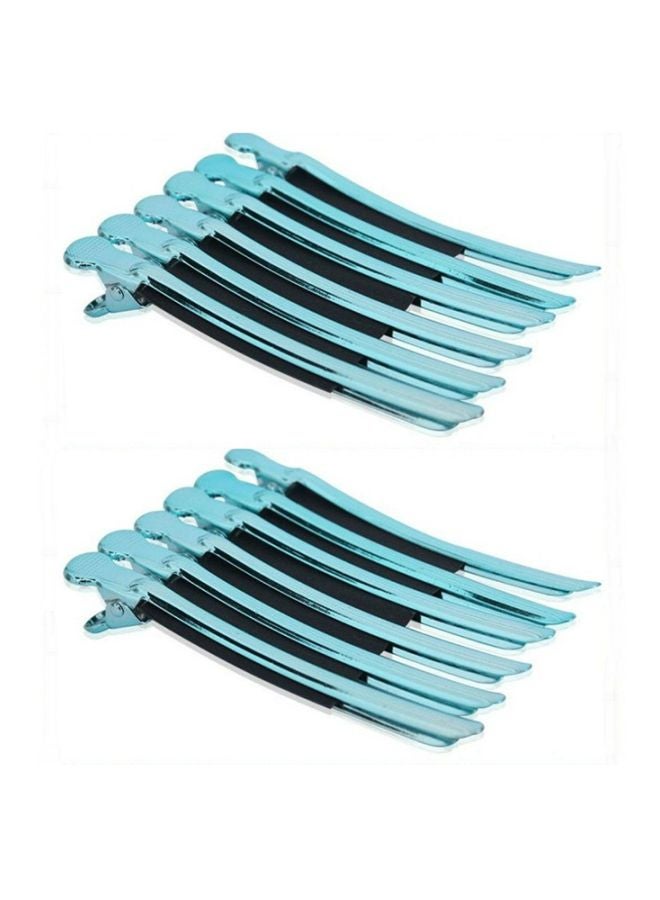 AKOAK 12-Piece Hairdressing Clip Set Multicolour - Image 2