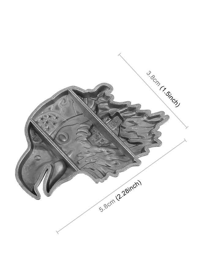 Generic Eagle Head Pattern Car Metal Body Decorative Sticker  - Image 2