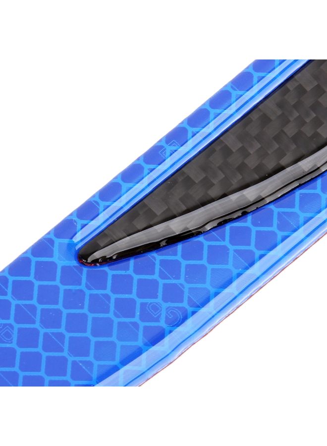 Generic 2-Piece Carbon Fiber Rear Bumper Decorative Strip  - Image 3