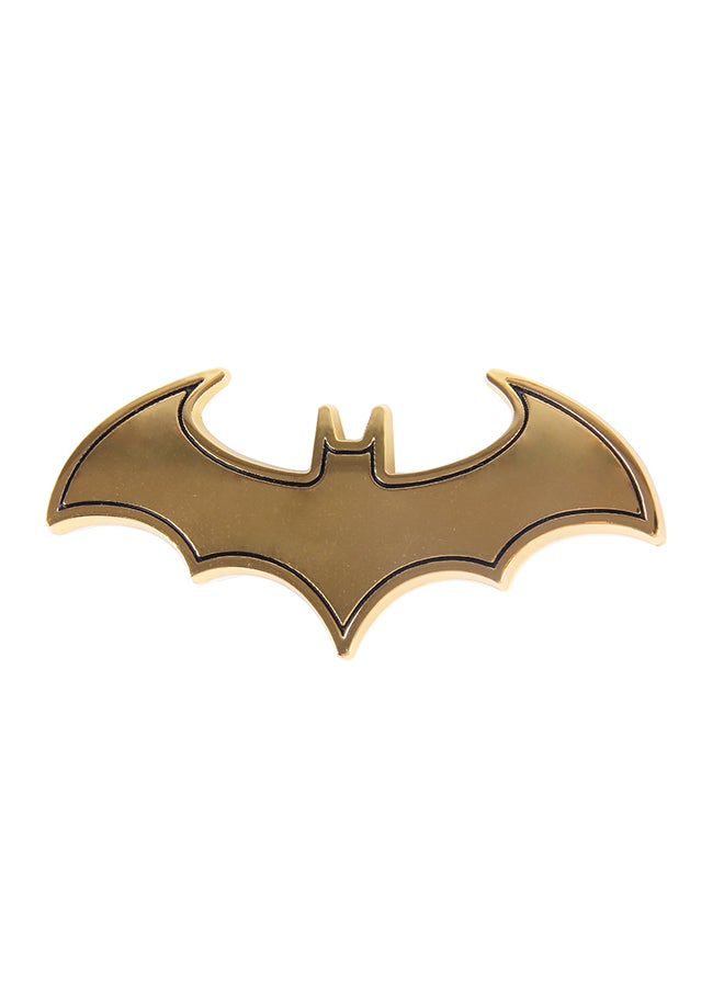 Generic Bat Shape Shining Metal Car Decorative Sticker  - Image 1