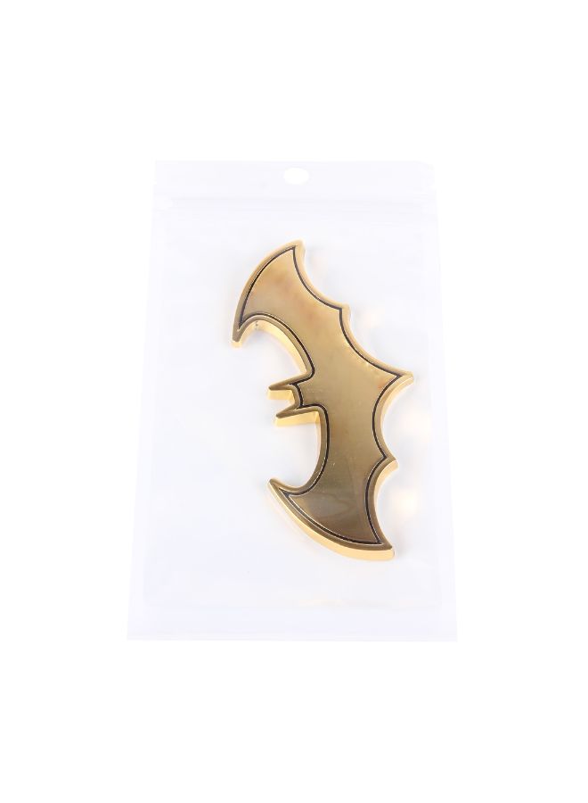 Generic Bat Shape Shining Metal Car Decorative Sticker  - Image 3
