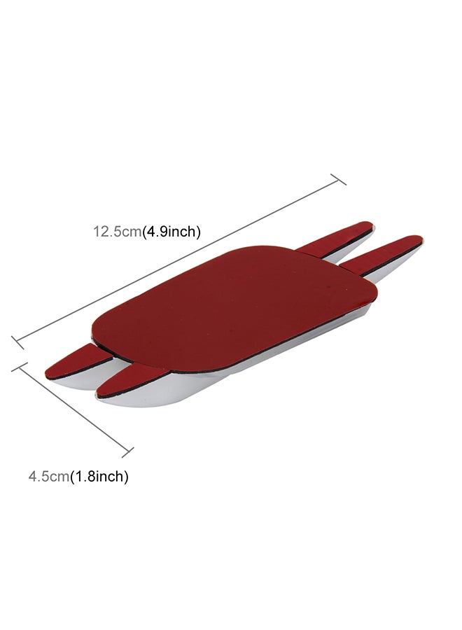 2-Piece Car Plastic Decorative Sticker - Image 2