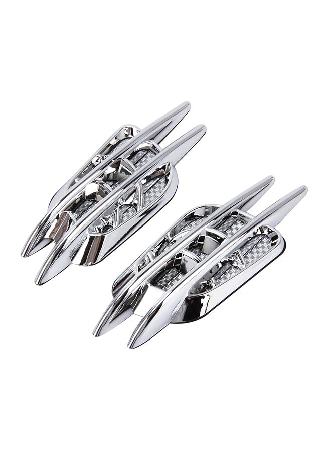 2-Piece Car Plastic Decorative Sticker - Image 1