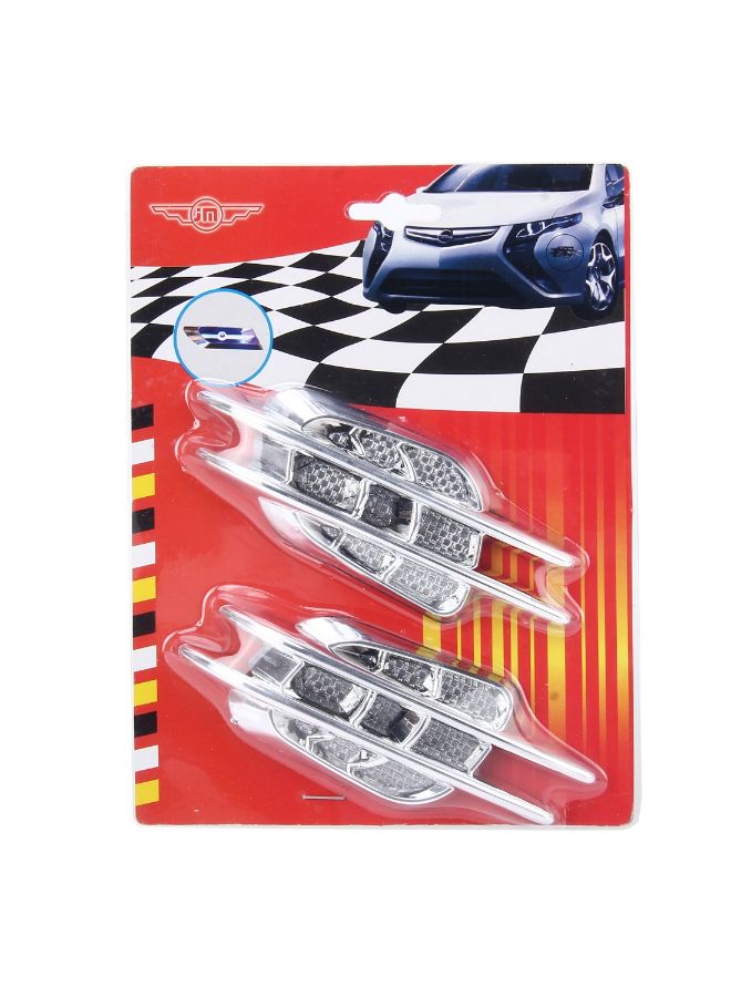 2-Piece Car Plastic Decorative Sticker - Image 4