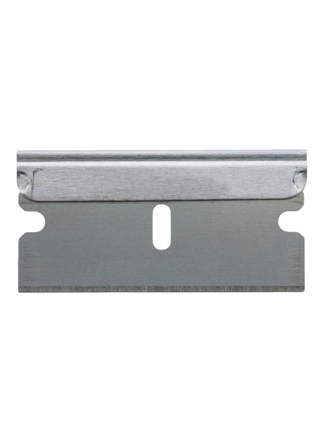 Stanley Pack Of 10 Razor Blade With Dispenser Silver 