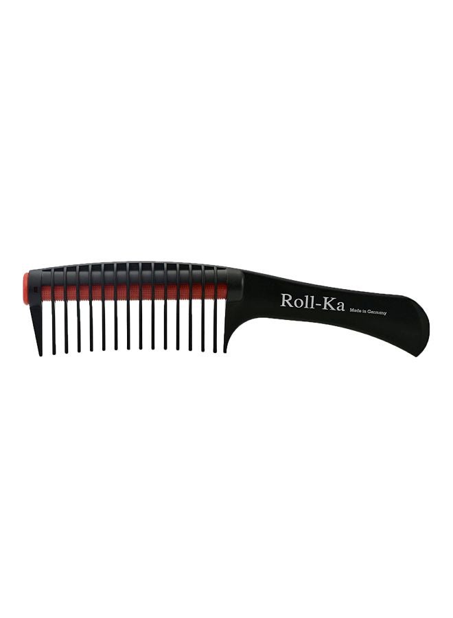 Anti Splicing Hair Comb Black/Red 9inch - v1569590443/N29303567A_1