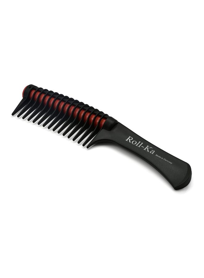 Anti Splicing Hair Comb Black/Red 9inch - v1569590443/N29303567A_3