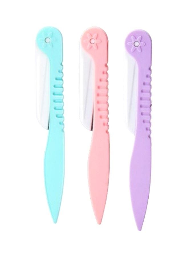 kakamono Foldable Eyebrow Shaper Razor Purple - Image 1