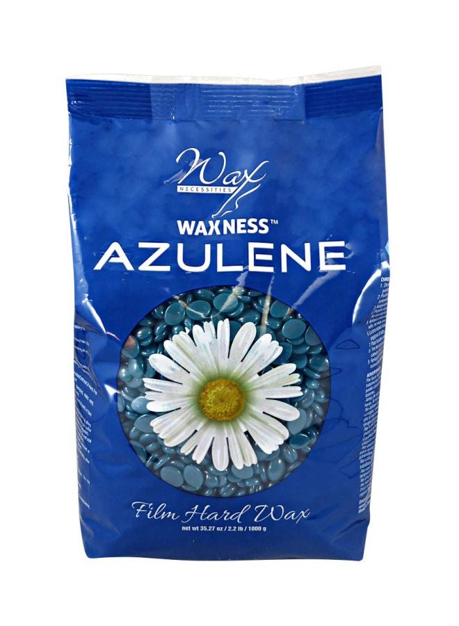 wax necessities Waxness Azulene Waxing Kit With Wax Bag Blue 1000grams - Image 2