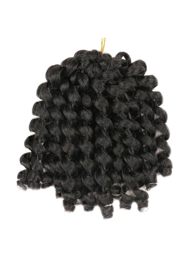 Xtrend 3-Piece 20 Strands Curls Hair Extensions 1B 8inch - Image 1