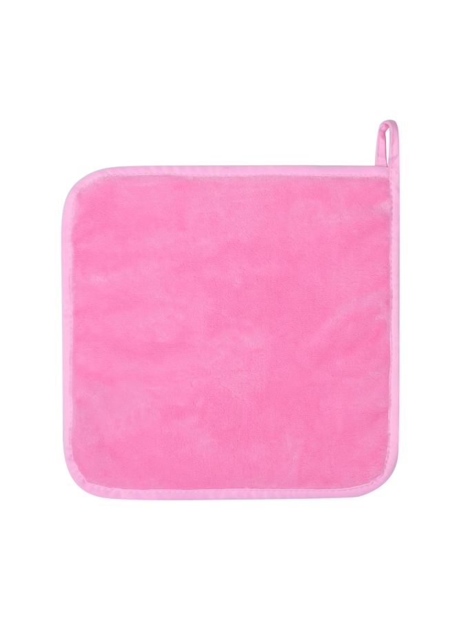 lifaith 3-Piece Microfiber Makeup Removal Cloths Pink - Image 5