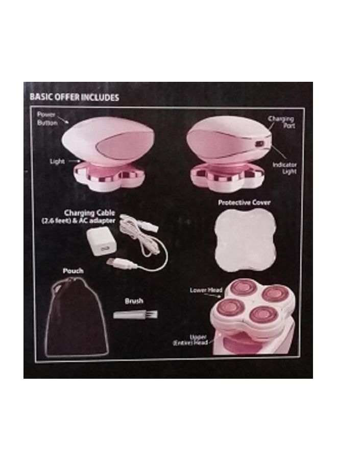 Rotary Shavers White/Pink