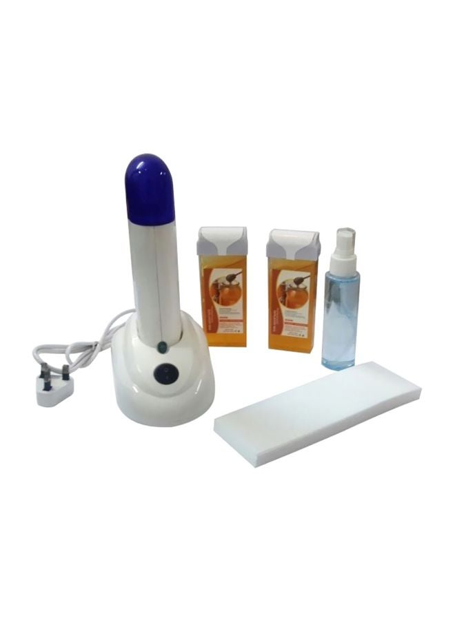 ماكينة إزالة شعر 6 في 1 أبيض/أزرق