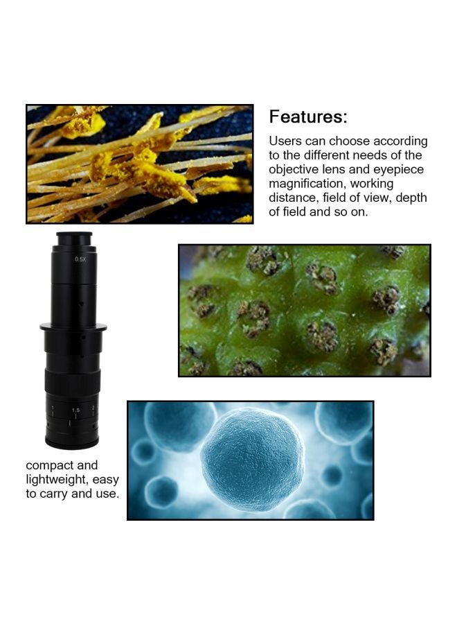 Generic Adjustable 200X ZoomC Mount Microscope  - Image 2