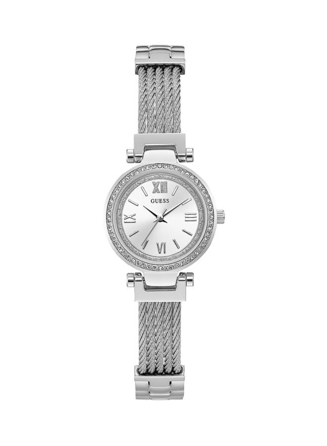 GUESS Women's Water Resistant Analog Watch W1009L1 - 27 mm - Silver - Image 1