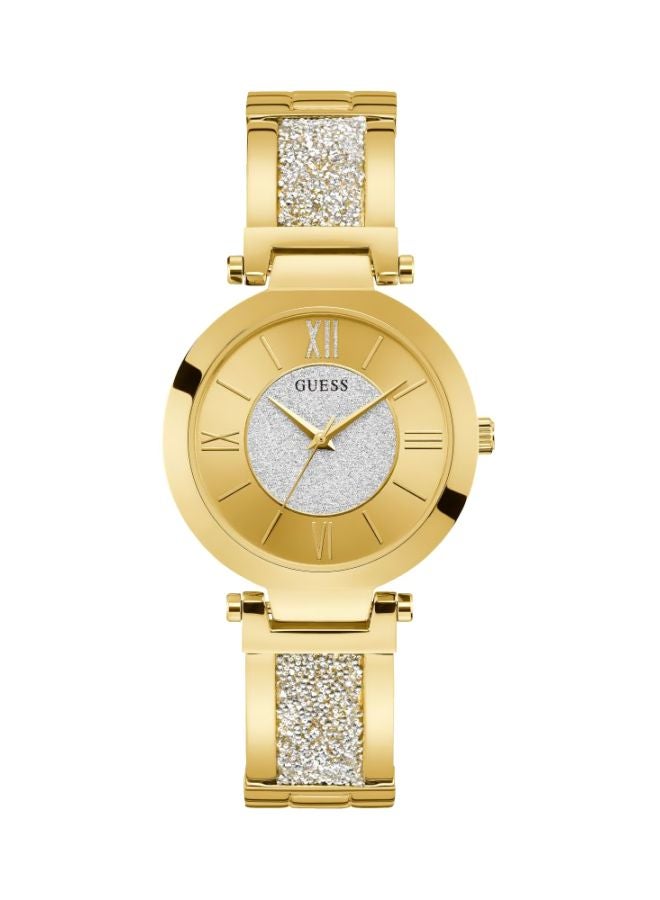 GUESS Women's Stainless Steel Analog Watch W1288L2 - 35 mm - Gold  - Image 1