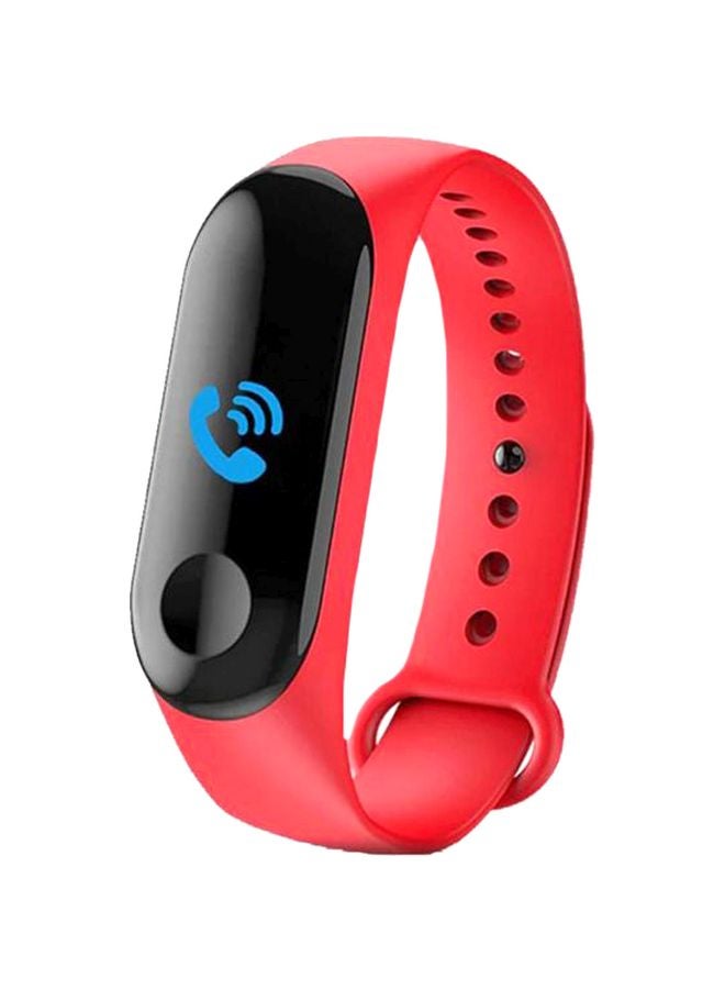 Waterproof Blood Pressure Fitness Tracker Red/Black - v1569593970/N30175085A_1