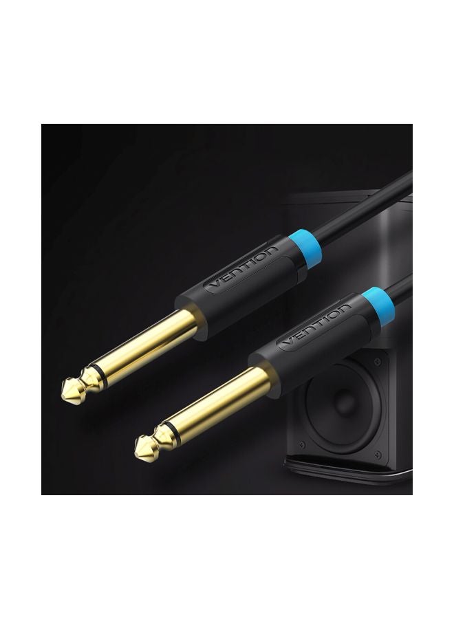 VENTION Male To Male Audio Cable Black/Blue/Gold - Image 3