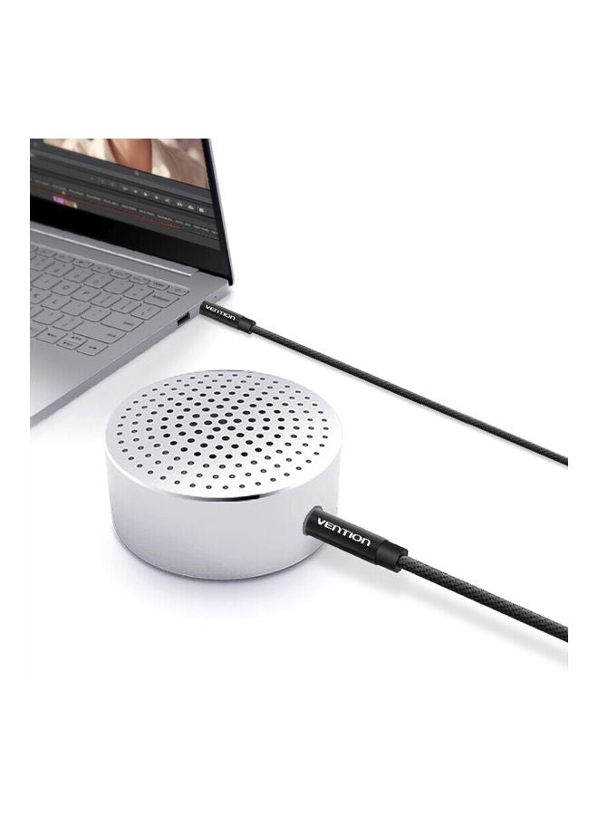 فينشن كابل صوت إيه يو إكس أسود - Image 5